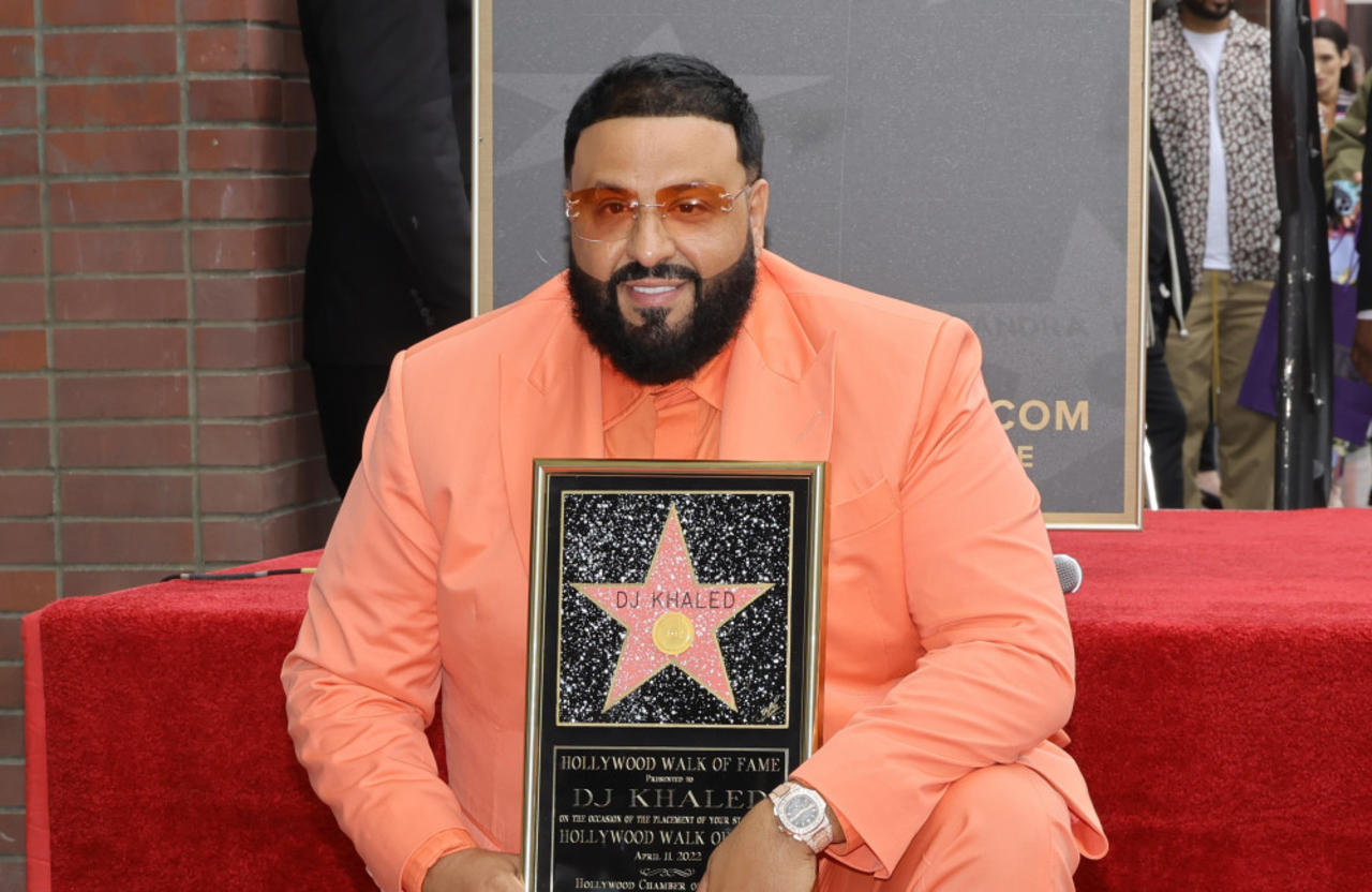 'God put me on this earth to be a light': DJ Khaled receives a star on Hollywood Walk of Fame