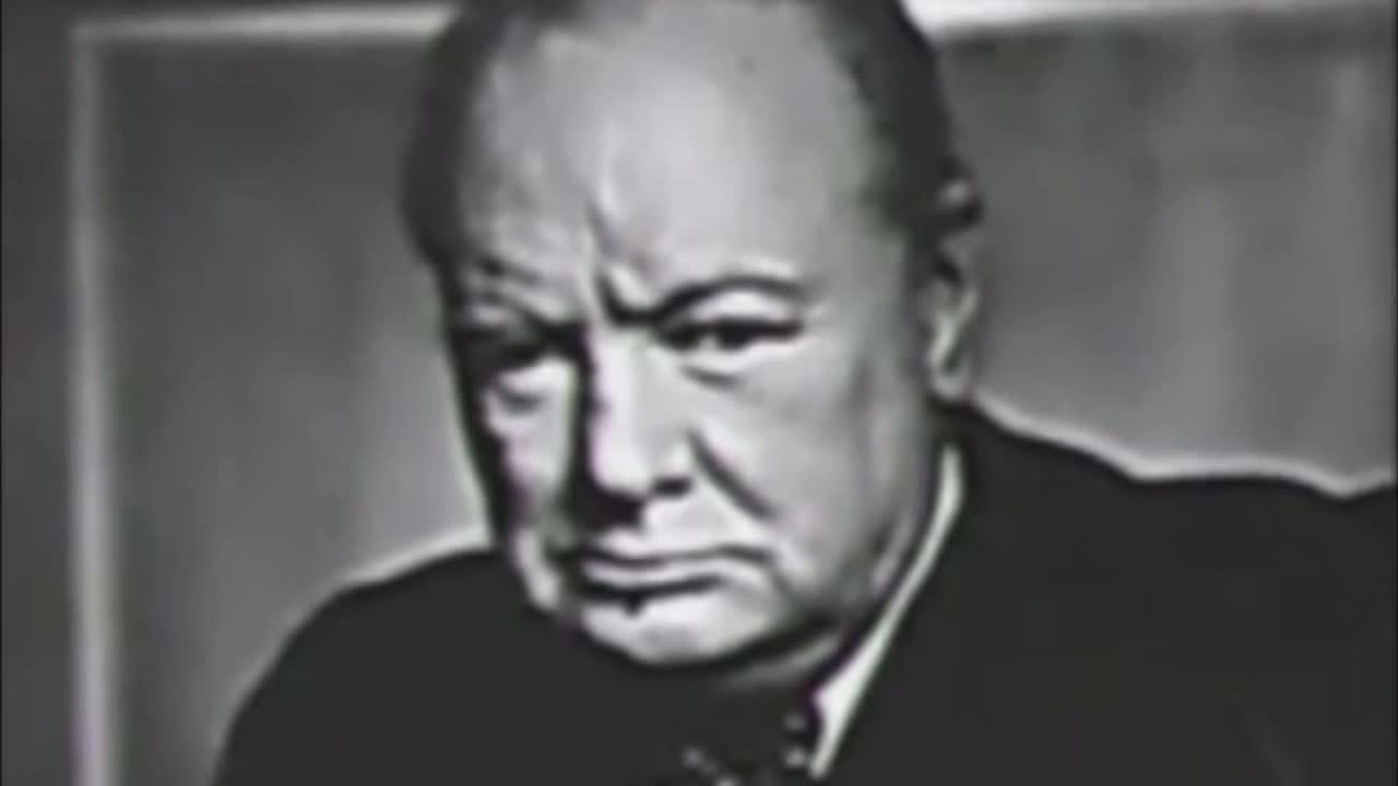 WATCH: Winston Churchill FIRST Speech As Prime Minister 1940