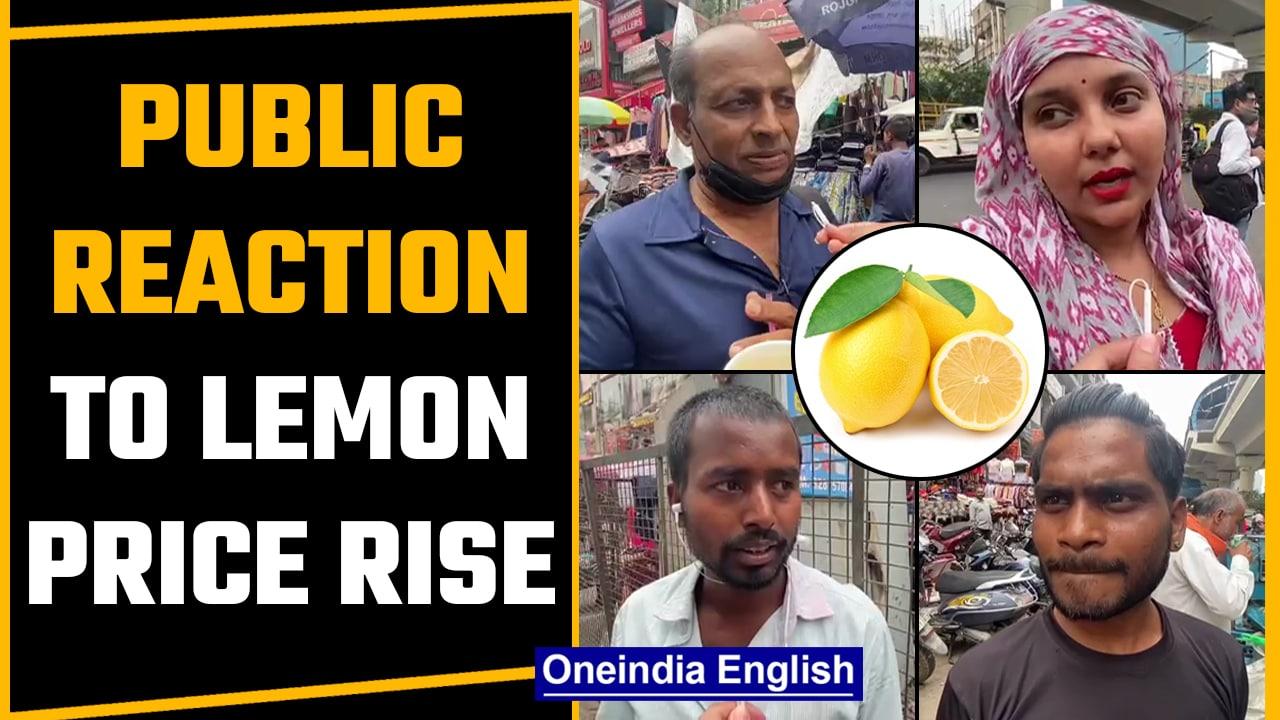 Lemon prices on the rise in India | Public Reaction| Atta Market| Oneindia News