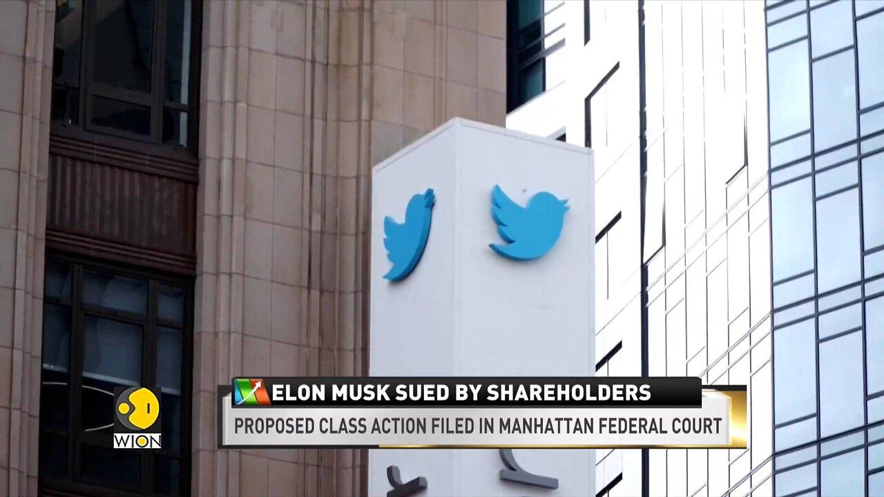 Elon Musk sued by Twitter shareholders over delay in disclosing stake