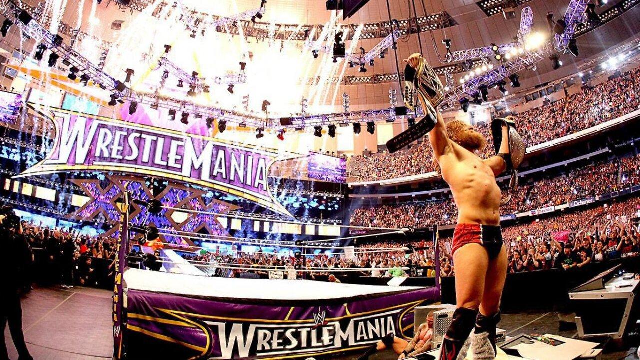 Daniel Bryan vs Randy Orton vs Batista WrestleMania 30 Highlights