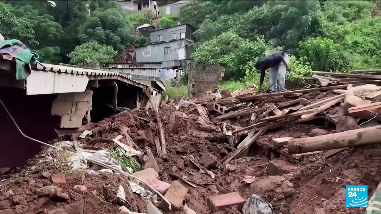 'Everything is gone': South Africa's flood victims search for shelter