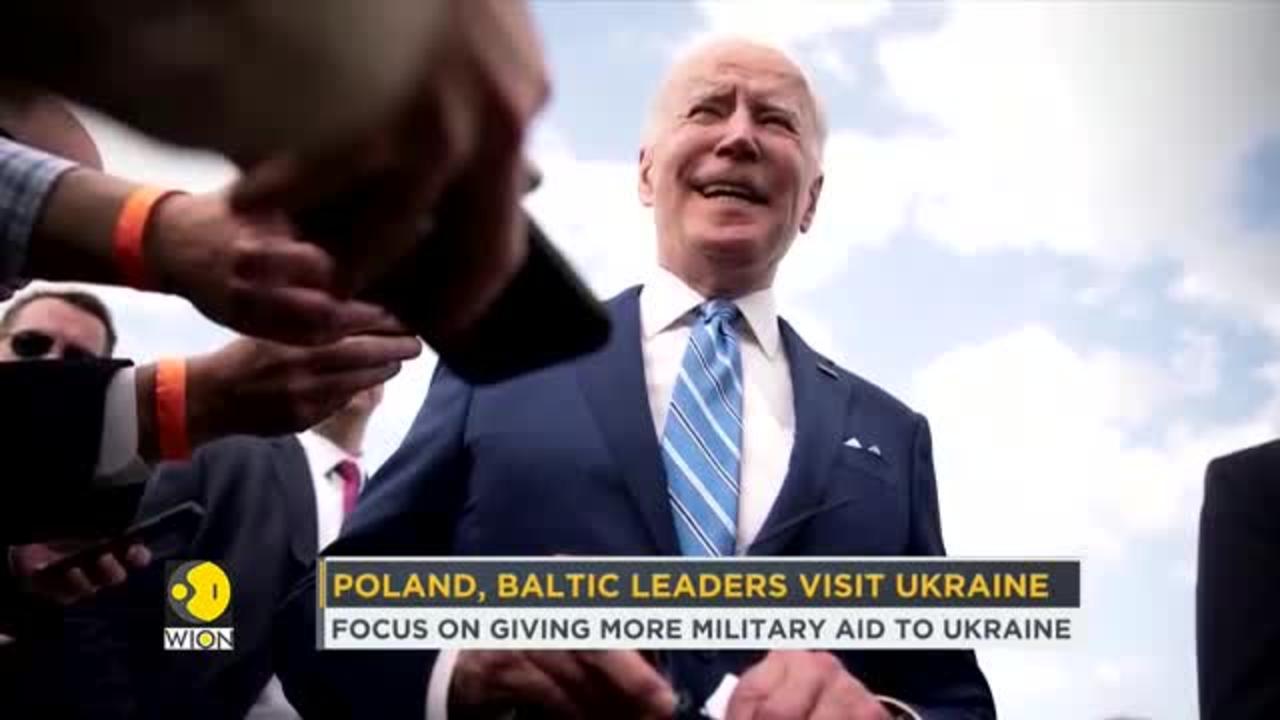 European leaders flock to Ukraine after US President Joe Biden calls Russian invasion a genocide