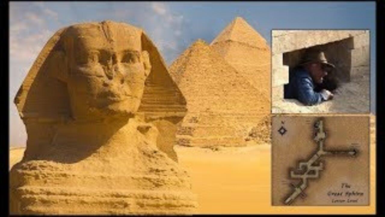 Secret tunnels and chambers under the Great Pyramid and Sphinx