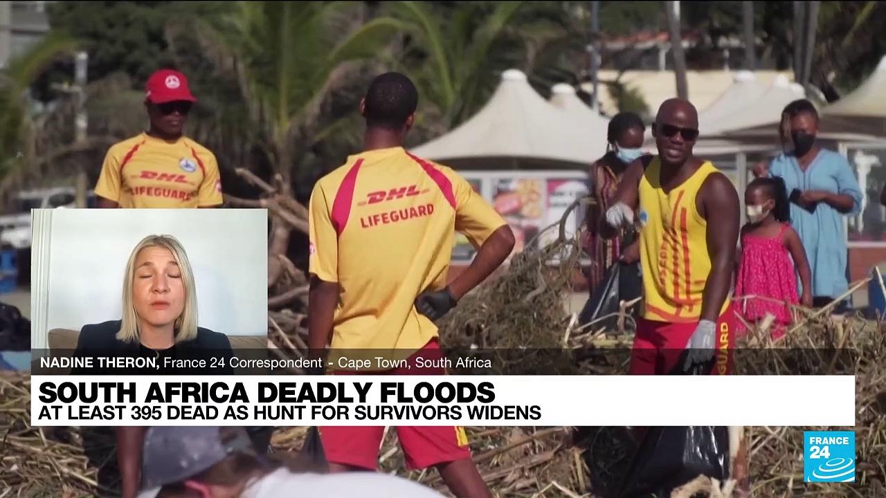 South Africa flood deaths hit 395