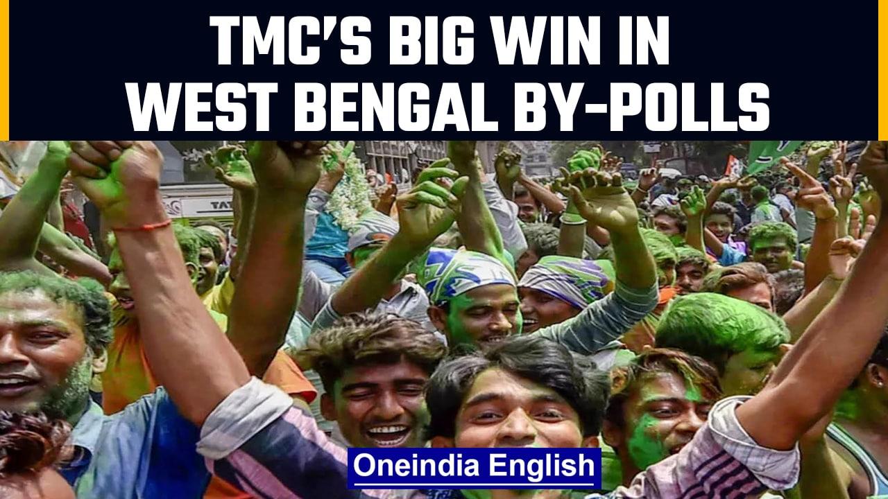 TMC wins West Bengal By-polls, RJD wins in Bihar, Congress bags Kohlapur North |Oneindia News
