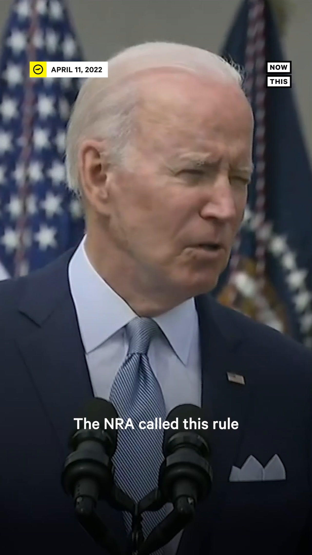 Biden Slams NRA for Calling New Ghost Gun Law 'Extreme'