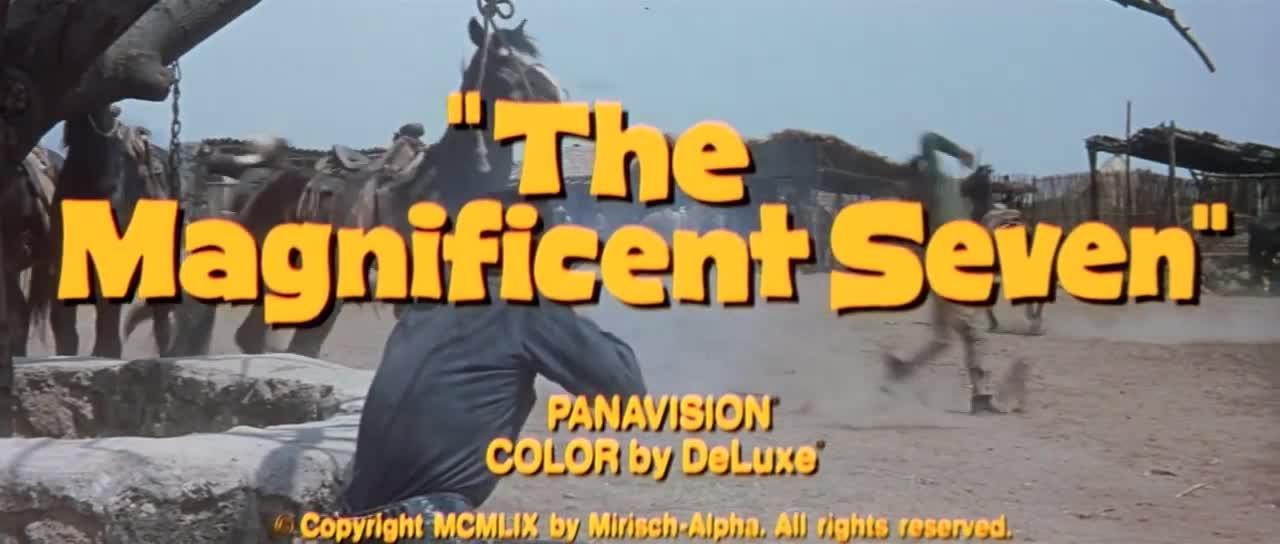 The Magnificent Seven ... 1960 American Western film trailer 2