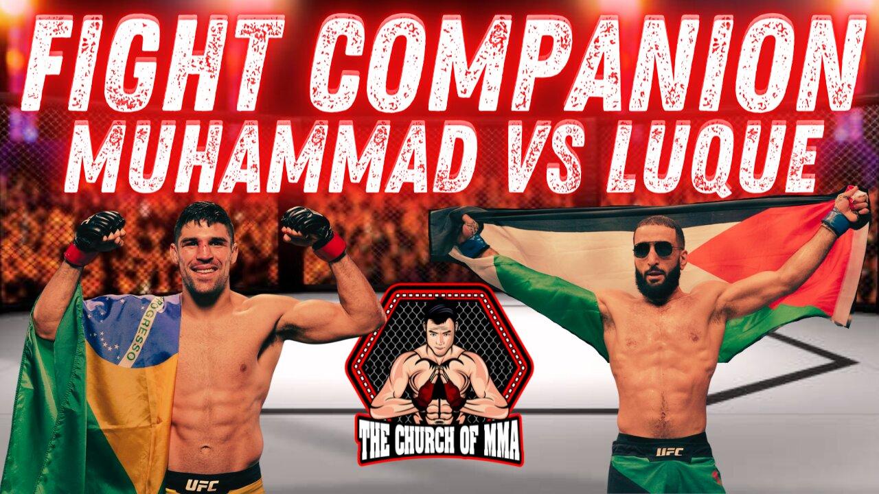 Fight Companion: Belal Muhammad vs Vicente Luque
