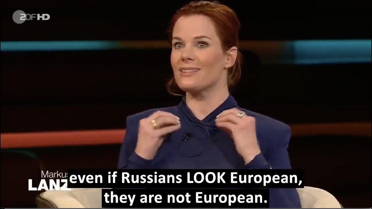 German Liberal: Russians Look European But They Are Not, They Are Not Civilized