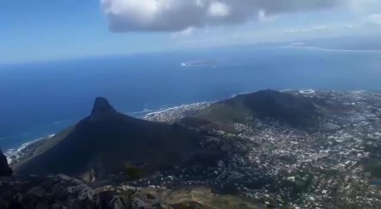 the view of Cape Town