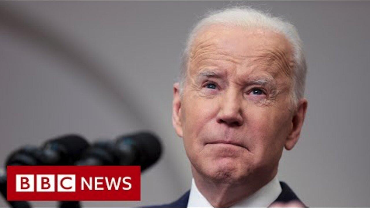 US President Biden announces Russian oil ban over Ukraine conflict - BBC News