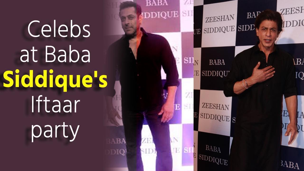 Shah Rukh Khan, Salman Khan and others attend Baba Siddique's Iftaar party