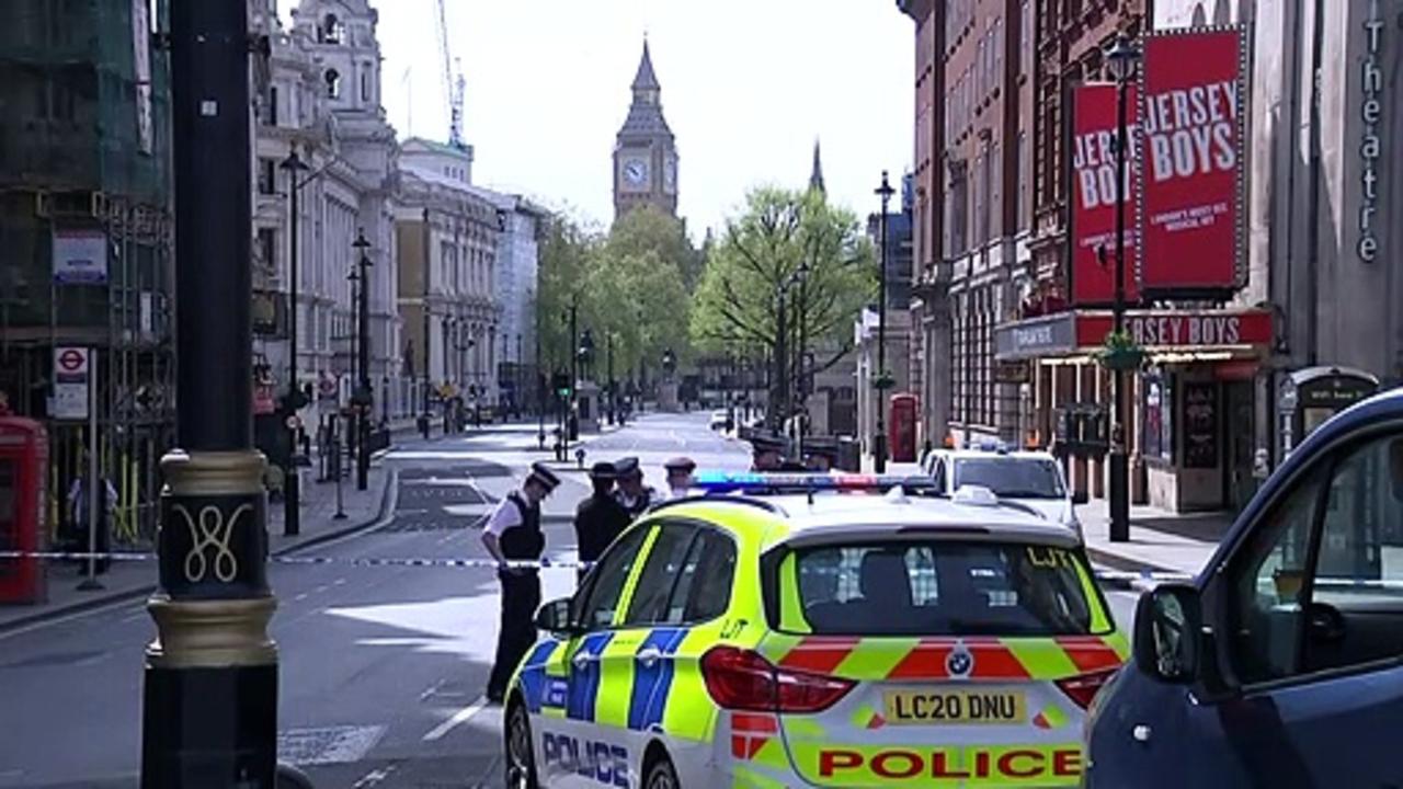 Police deal with security incident in Whitehall