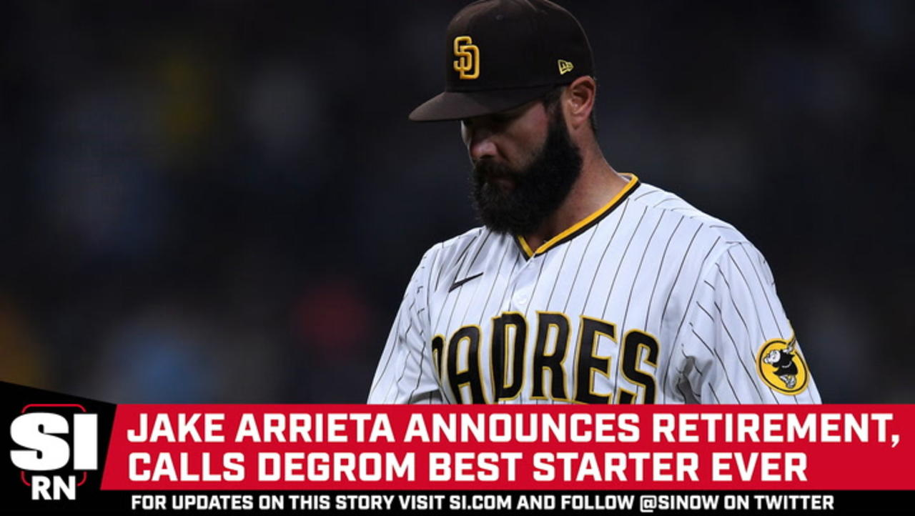 Jake Arrieta Announces Retirement and Calls Jacob deGrom the Best Starter Ever