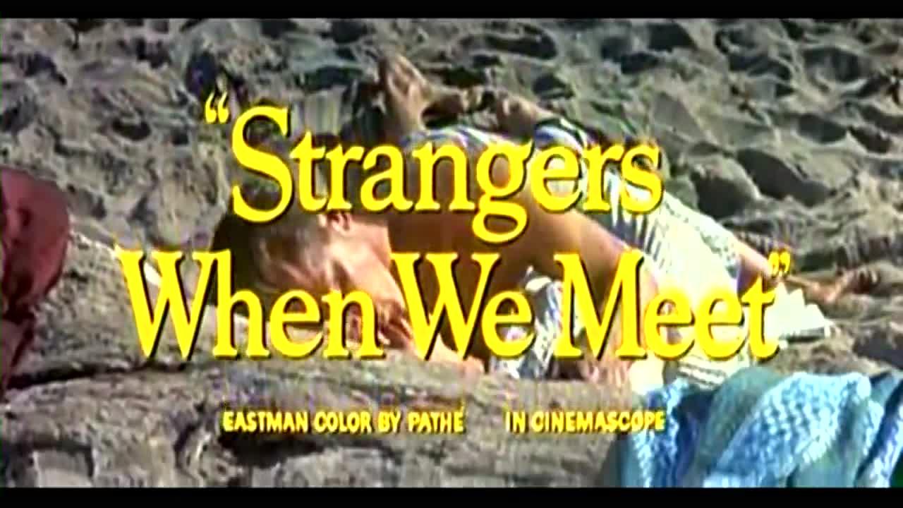 Strangers When We Meet // 1960 American drama film trailer
