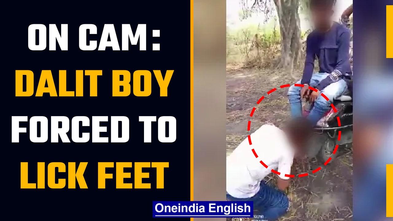 Uttar Pradesh: Dalit student beaten, forced to lick foot of upper-caste men | Watch | Oneindia News