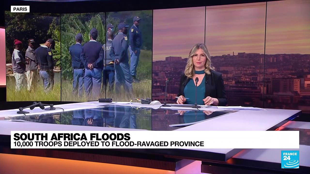 South African military deployed to flood-ravaged province