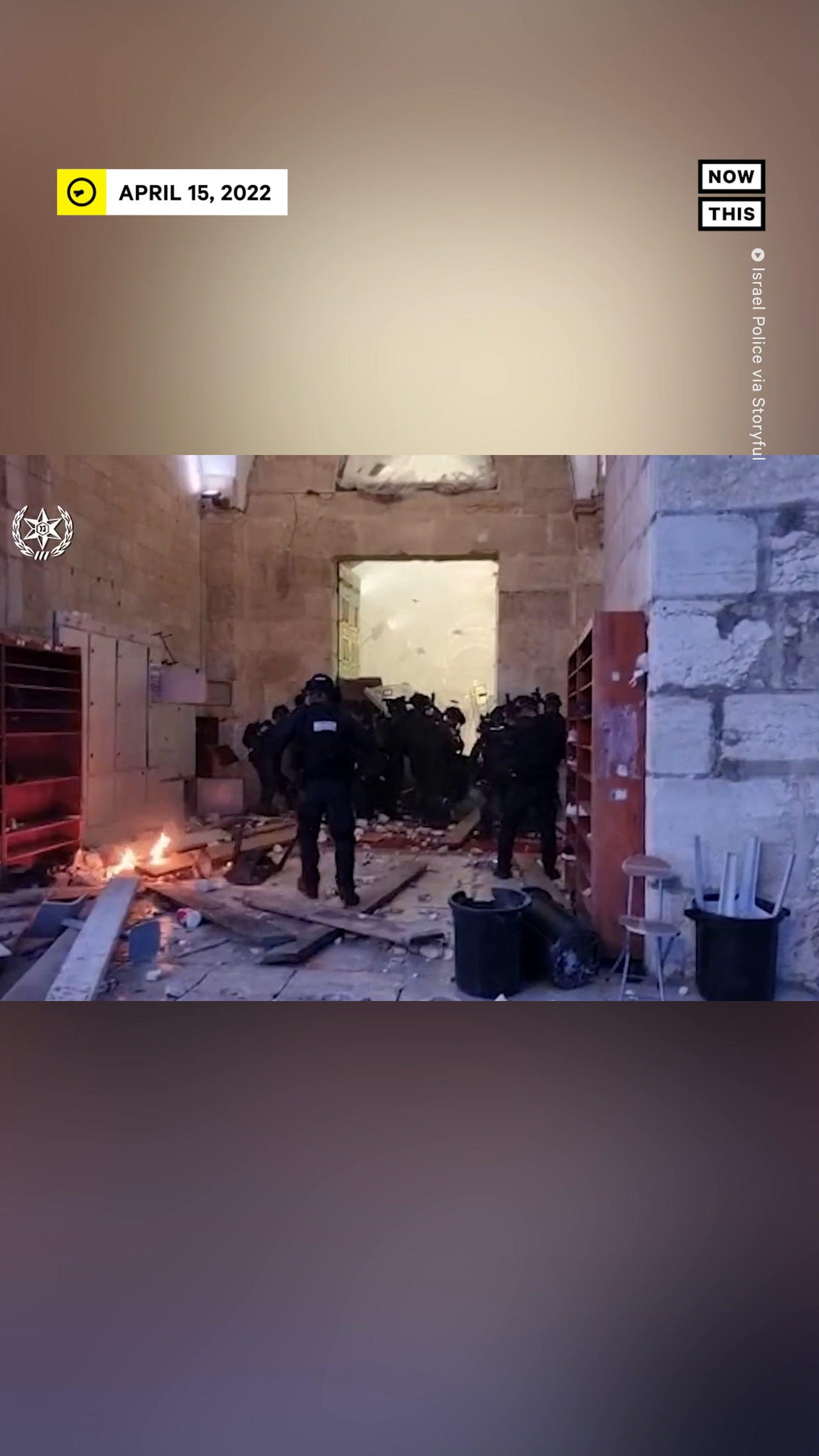 Clashes Break Out at Jerusalem's Al-Aqsa Mosque