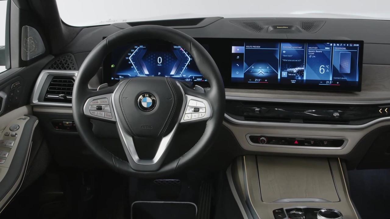 The new BMW X7 Interior Design