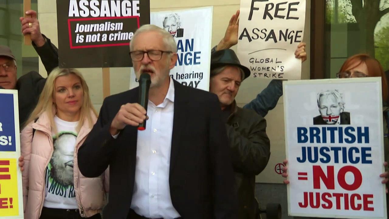 Corbyn: Assange would be lauded if leaks about Russia