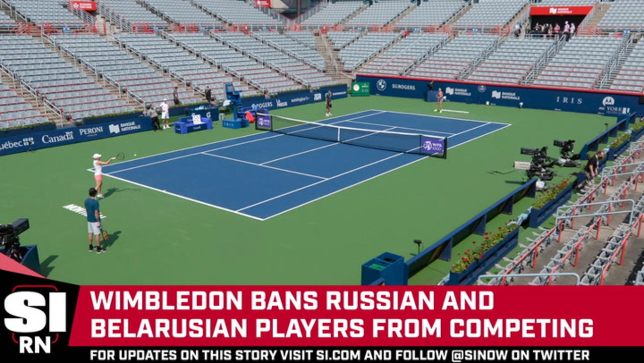Wimbledon Bans Russian and Belarusian Players From Competing