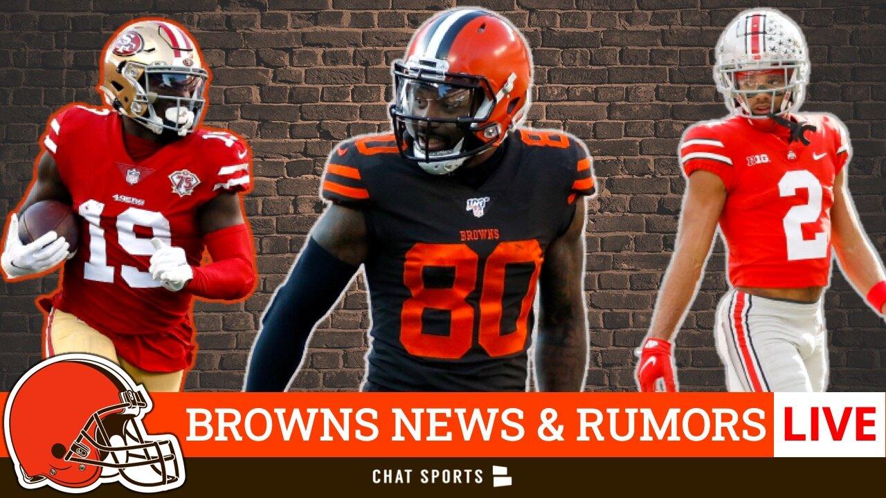 Cleveland Browns LIVE: Jarvis Landry News, Deebo Samuel Trade Rumors? NFL Draft Trade Up Targets