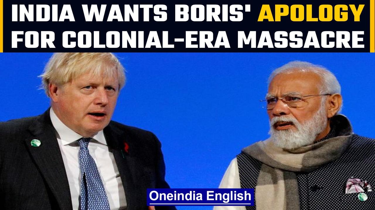 Indians call for Boris Johnson's apology for colonial-era massacre during British Raj |Oneindia News