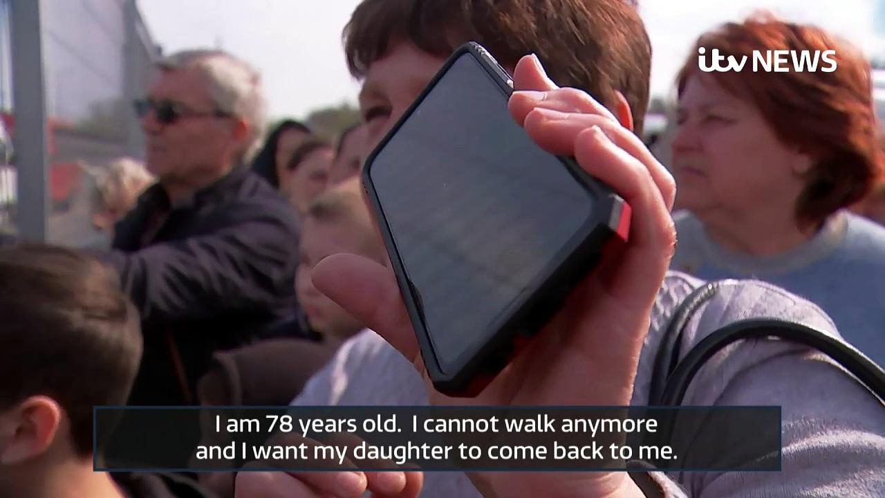 Refugees share stories of loved ones left behind in Mariupol