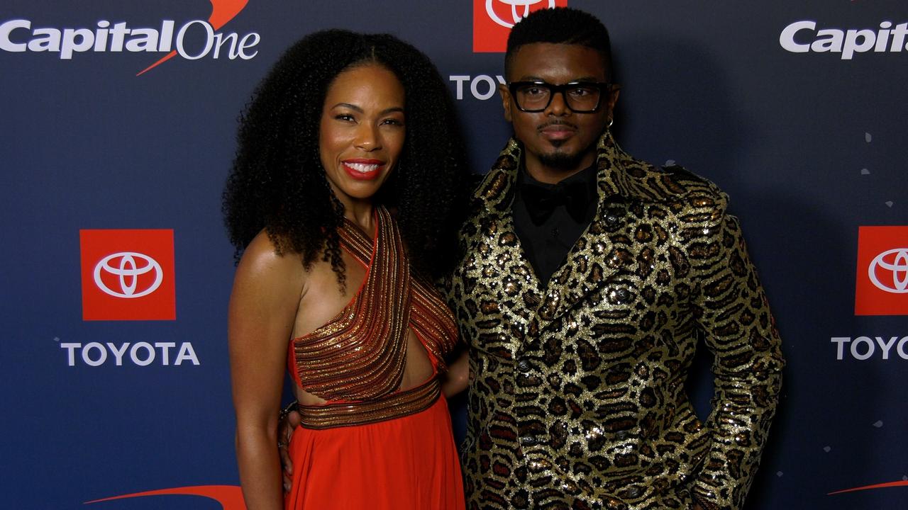 Angela Lewis and Jamal Mallory-McCree “30th Annual Bounce Trumpet Awards” Red Carpet in Los Angeles