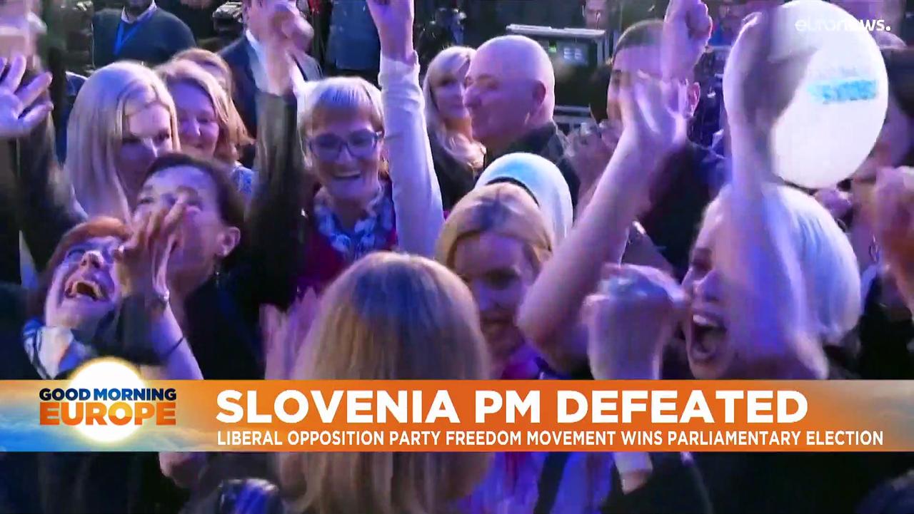 Slovenia election: Janša defeated by opposition liberal Freedom Movement