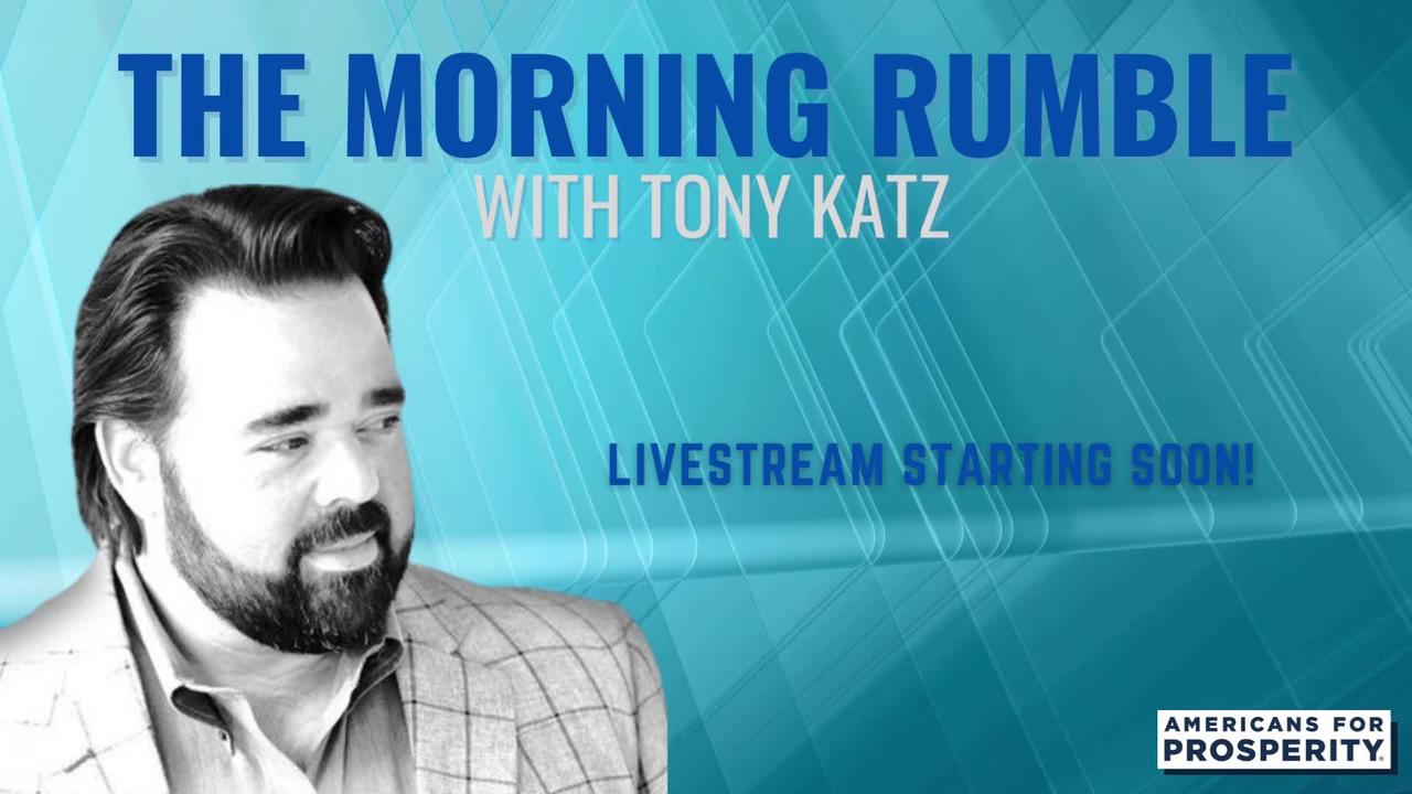 Biden Wants The Electric Corvette AND The Electric Military! The Morning Rumble with Tony Katz