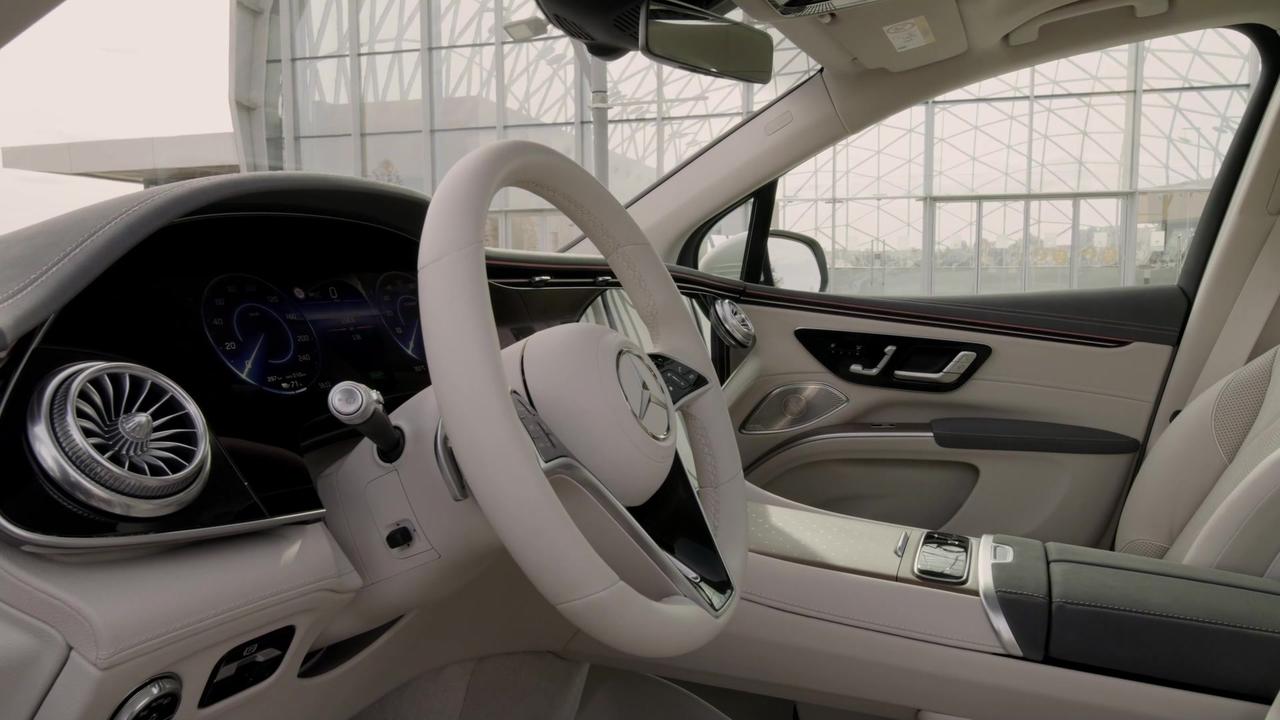 The Mercedes EQS SUV AMG Line Interior Design