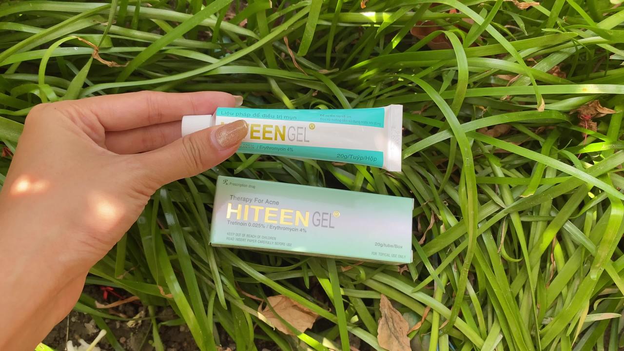 Hiteen Gel – Treatment Acne, Anti-Acne Gel. Asian Cosmetics and Skincare
