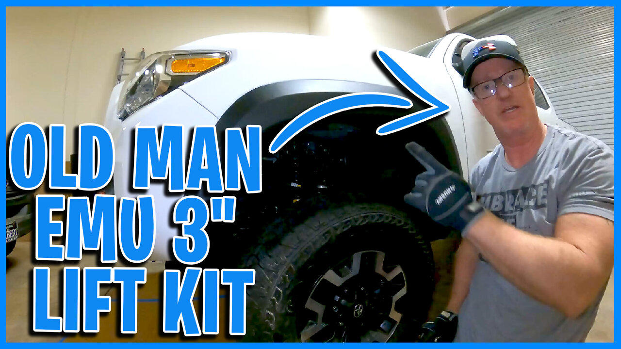 How to install a lift kit on a 2022 Tacoma eps 4. We install a old man emu 3" lift kit Part 1 of 2