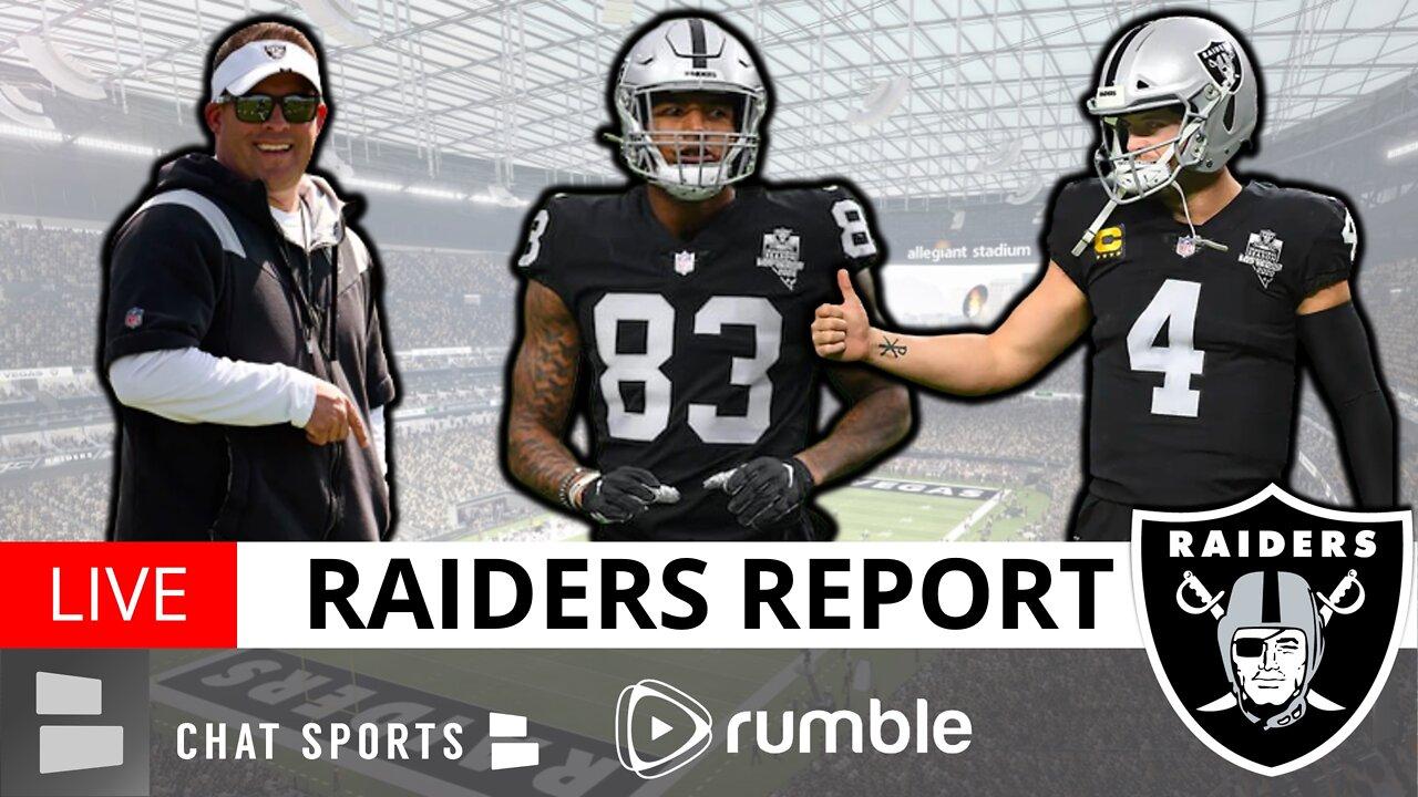 Raiders Rumors On Darren Waller Trade After Derek Carr Comments + Raiders Mock Before 2022 NFL Draft