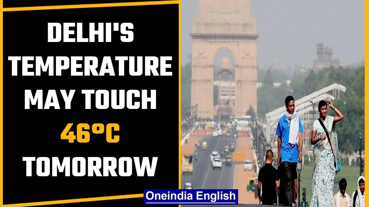 Delhi temperature to breach 42°C mark today, yellow alert issued |  India heatwaves | Oneindia News