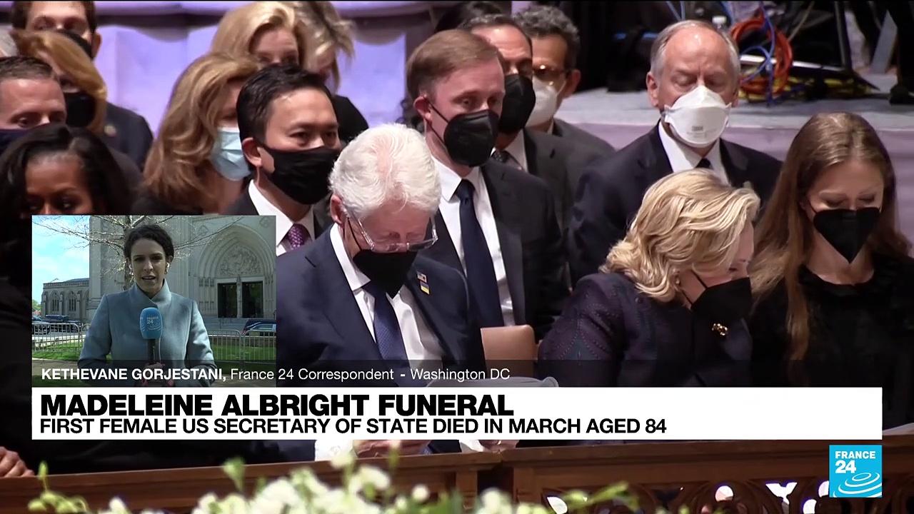 Biden, Clintons to lead tributes at Madeleine Albright funeral