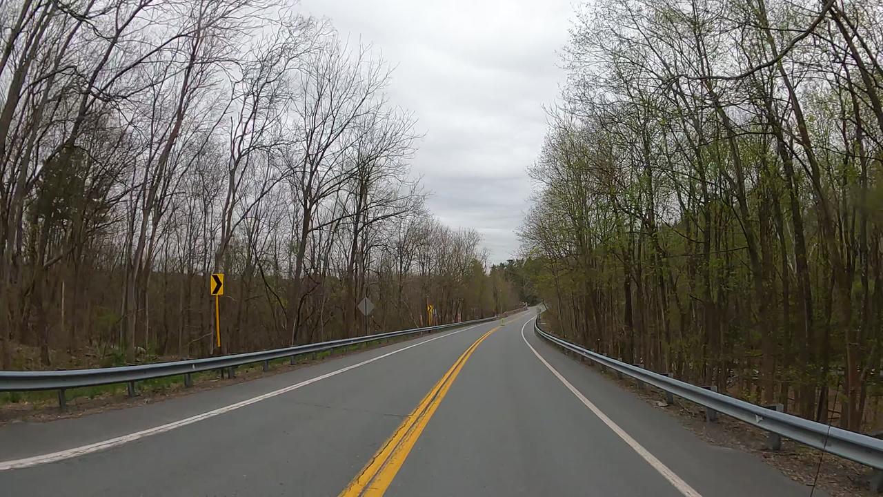 Driving Around Thru 04-25-2022 PA Pennsylvania Route 209 Milford 4K Front