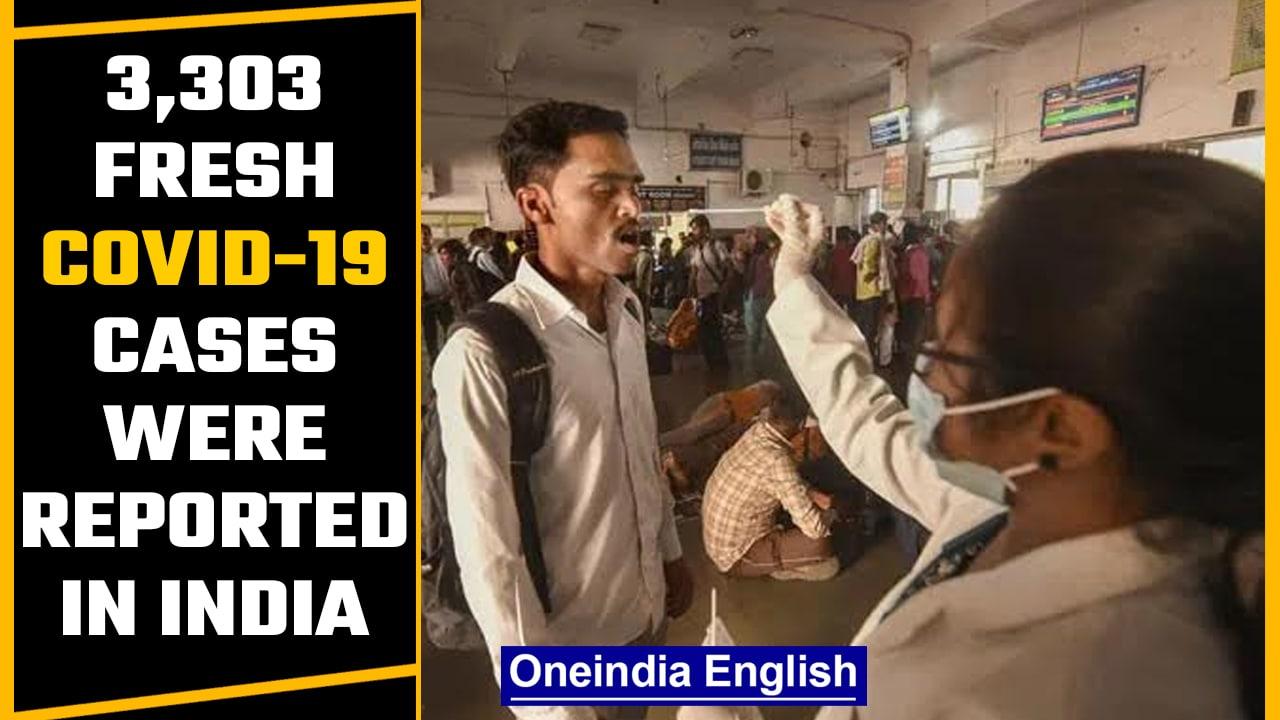 Covid-19 Update: India records 3,303 fresh cases in the last 24 hours | Oneindia News