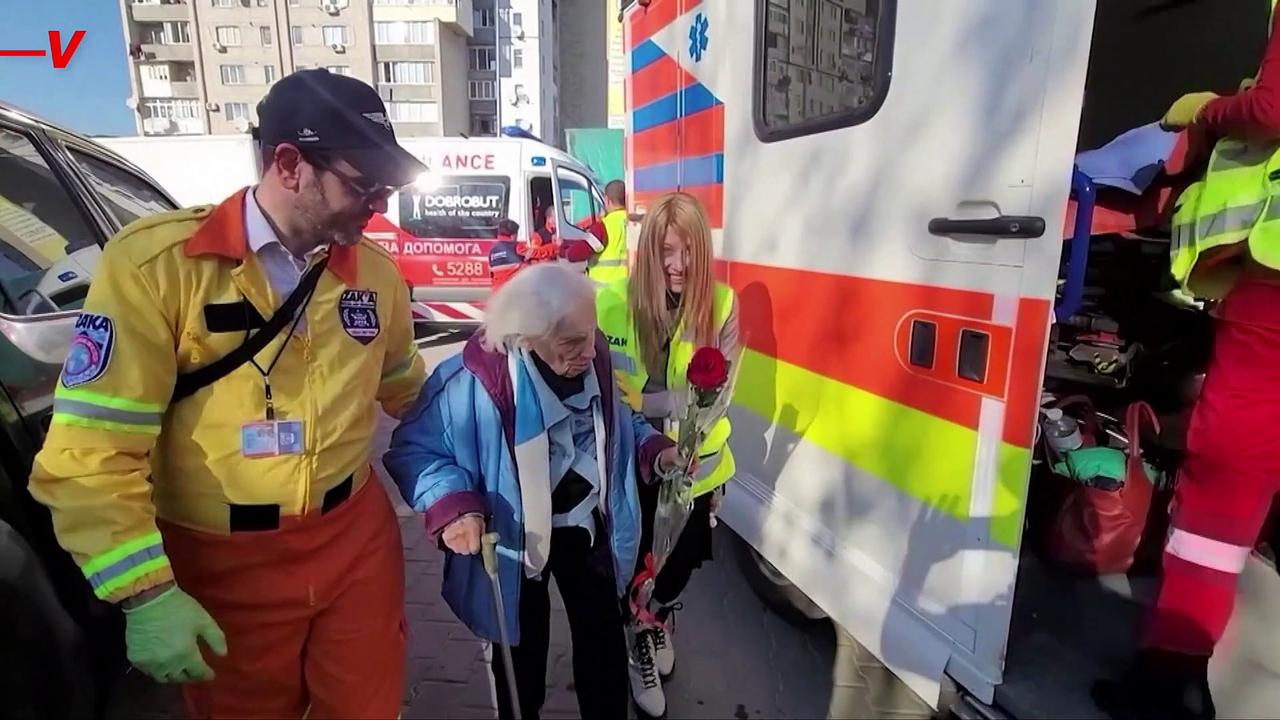 100-Year-Old Ukraine Holocaust Survivor Finds Refuge in Israel