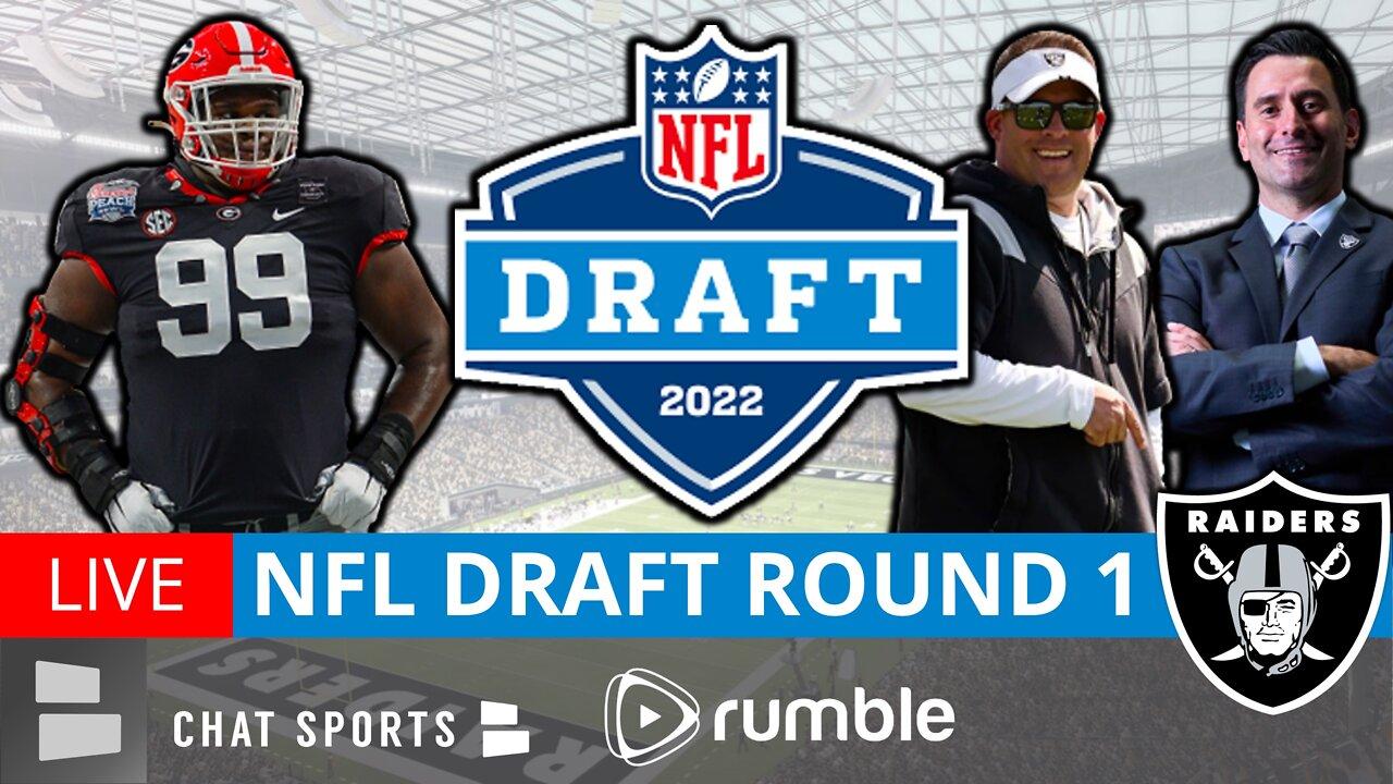 Raiders NFL Draft 2022 Live Round 1 Coverage From Las Vegas