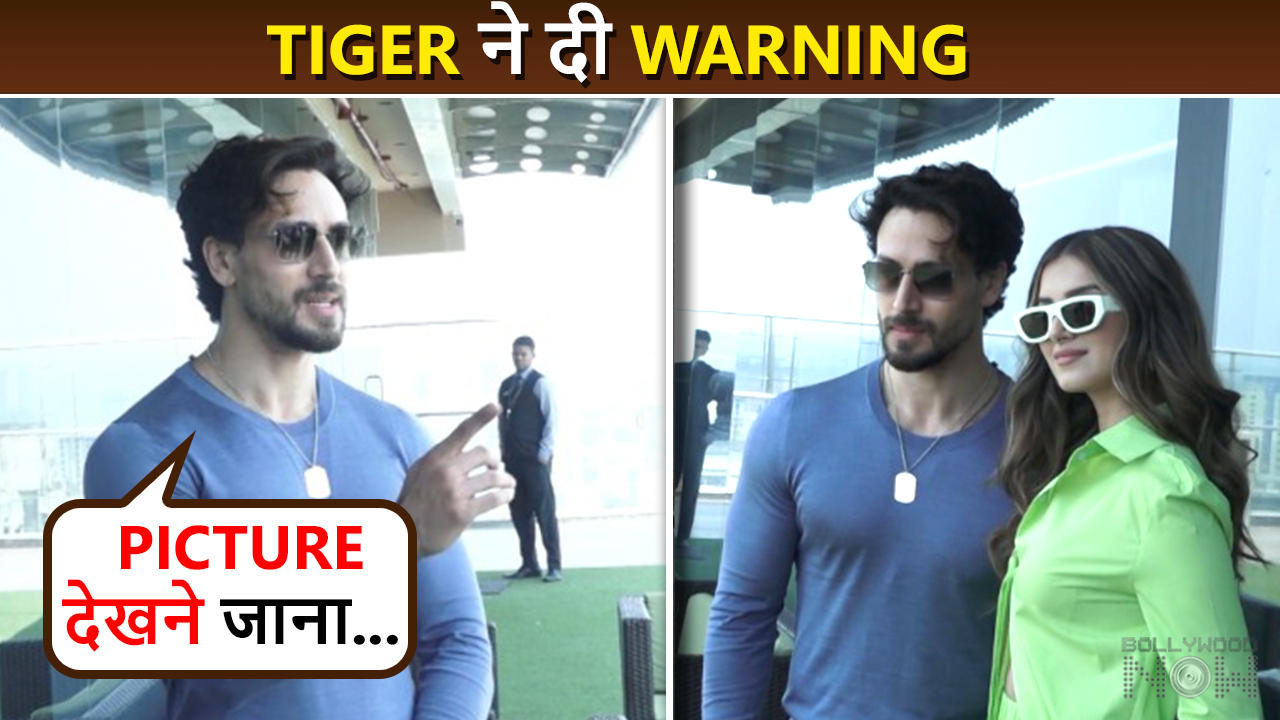 Tiger Shroff Humbly Interacting with Paps | Heropanti 2 Promotion