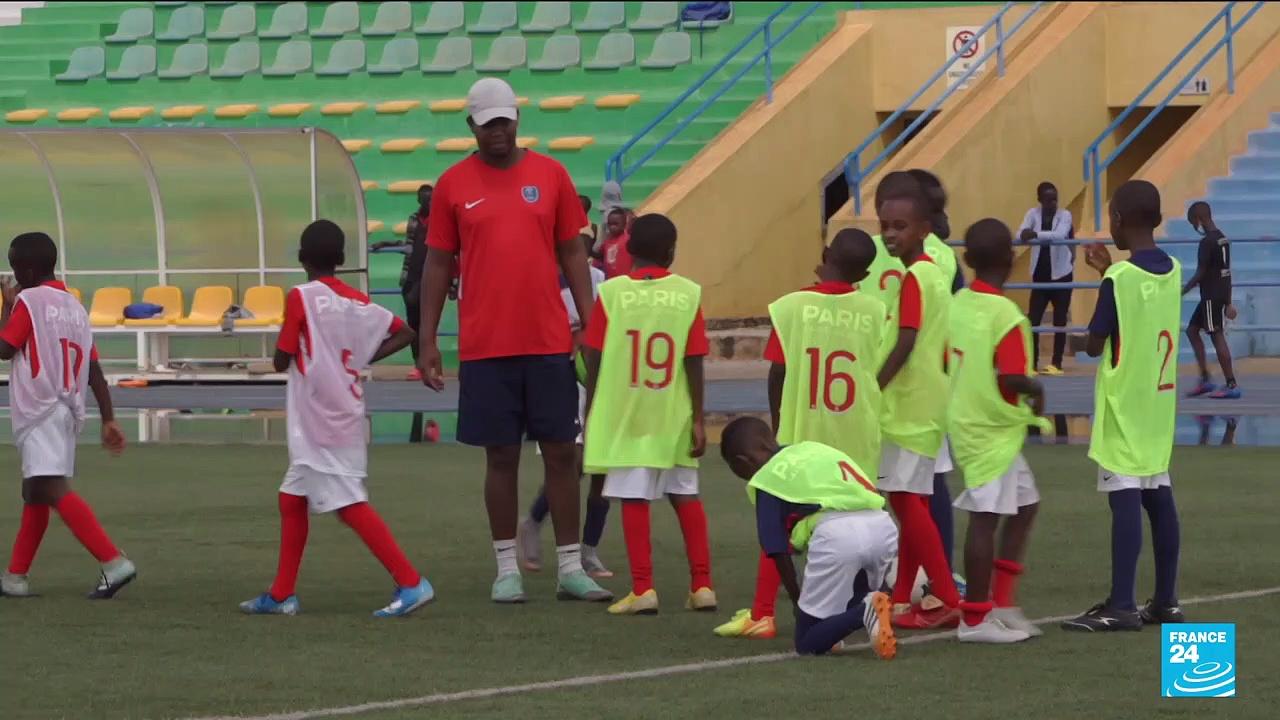 PSG's free football academy opens in Rwanda to identify potential talent