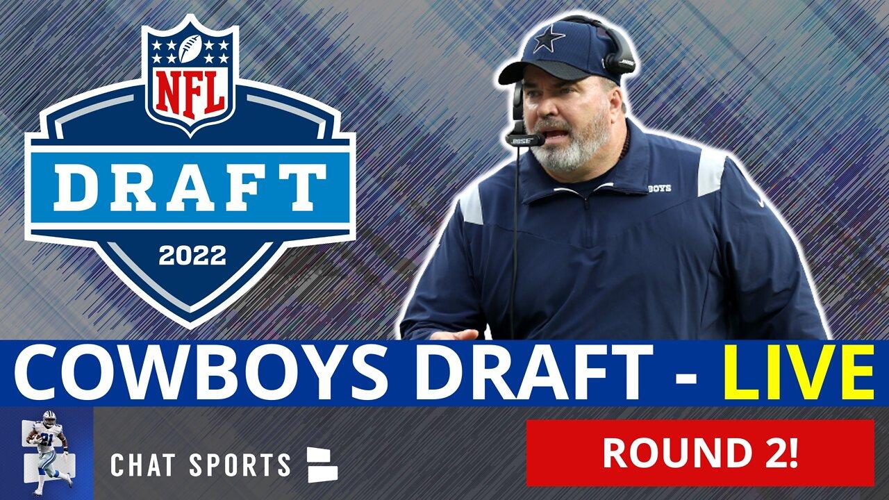 Dallas Cowboys LIVE 2022 NFL Draft - 2nd Round Pick Coming Up...