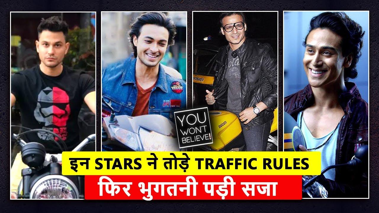 When Actor Violated Traffic Rules & Were Stopped By Police | Varun, Vivek, Aayush, Tiger