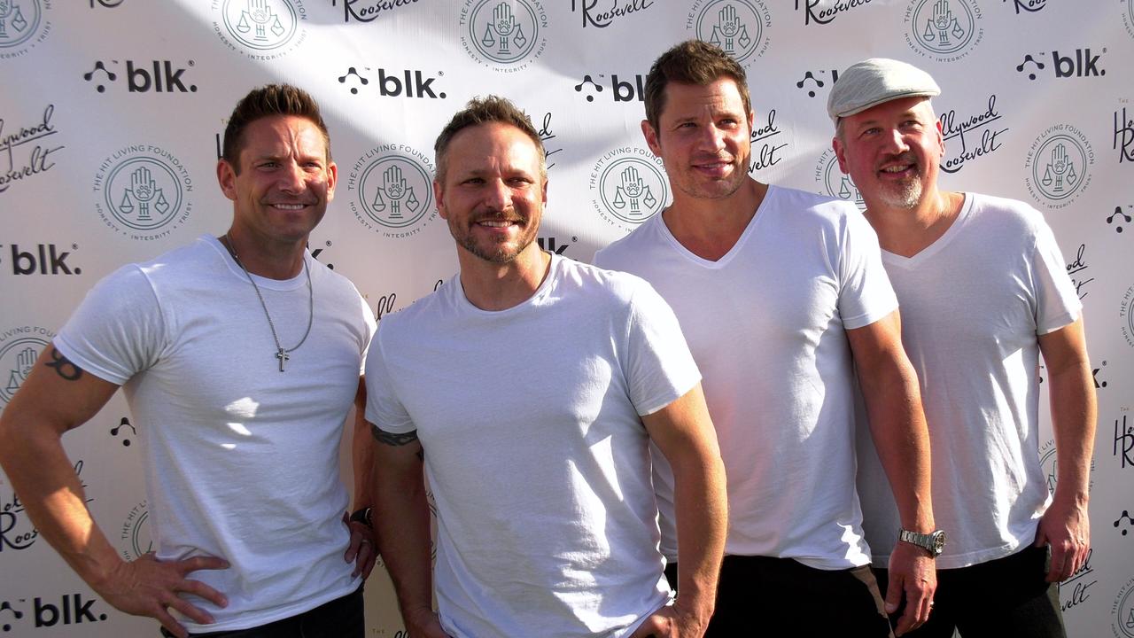 98 Degrees 'HIT Living Foundation's May Day Soiree Event' Green Carpet in Los Angeles