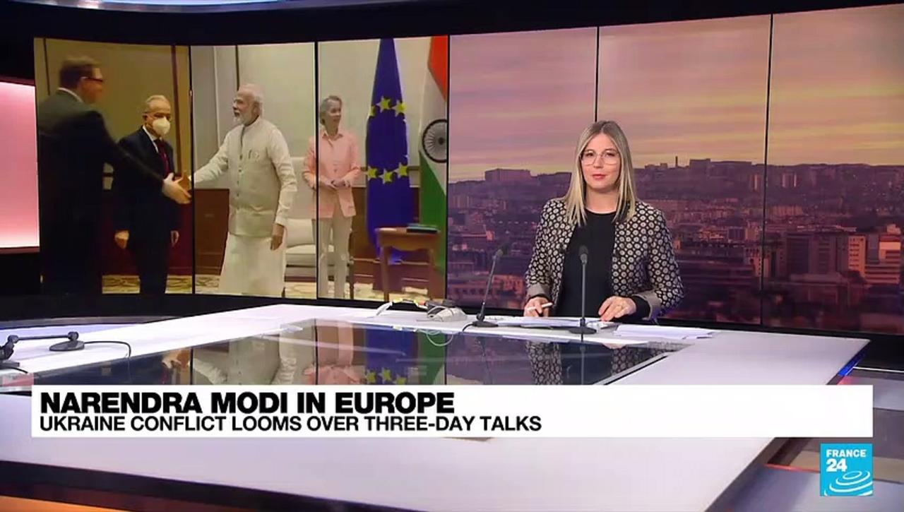 Ukraine on agenda as Indian PM Modi heads to Europe