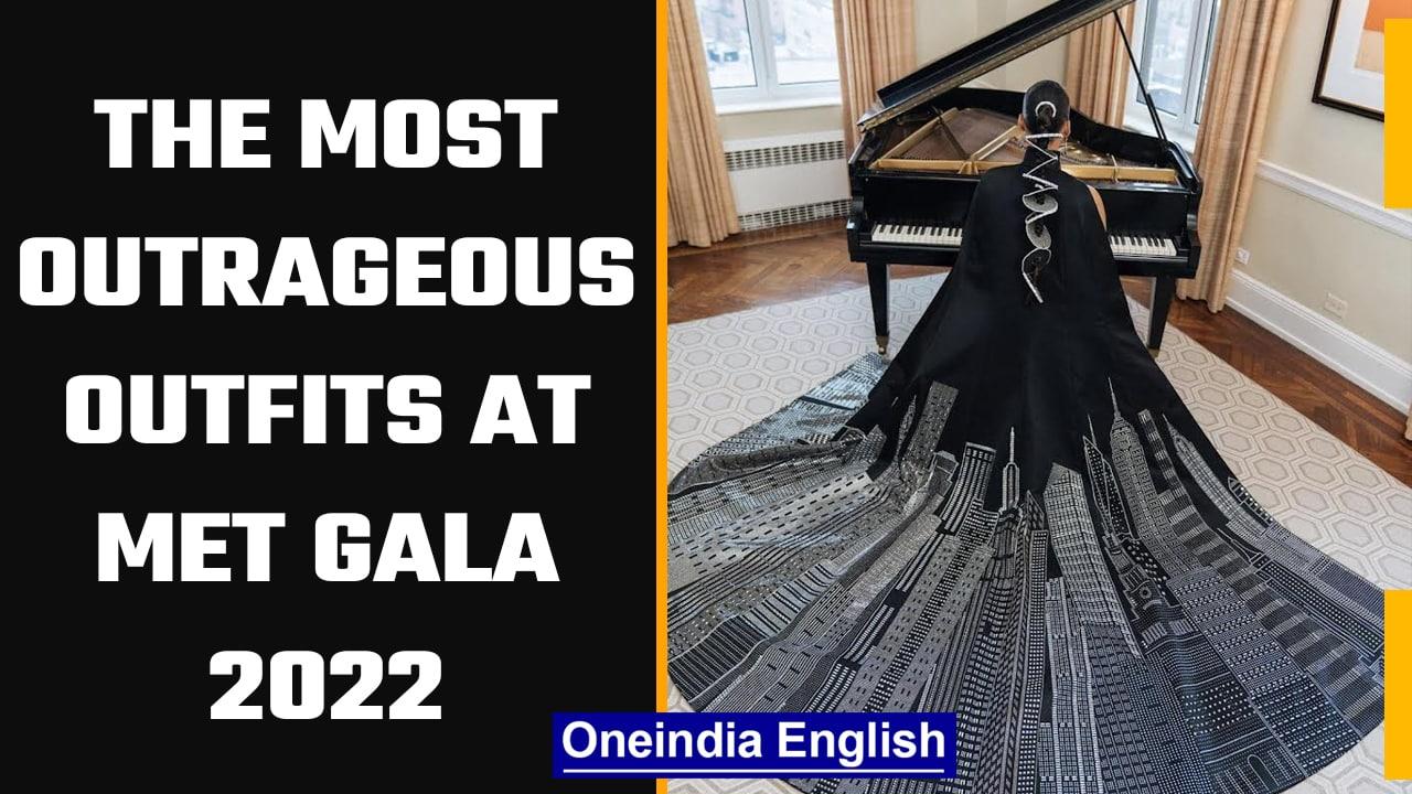 The most outrageous and outlandish outfits at Met Gala 2022 red carpet | OneIndia News