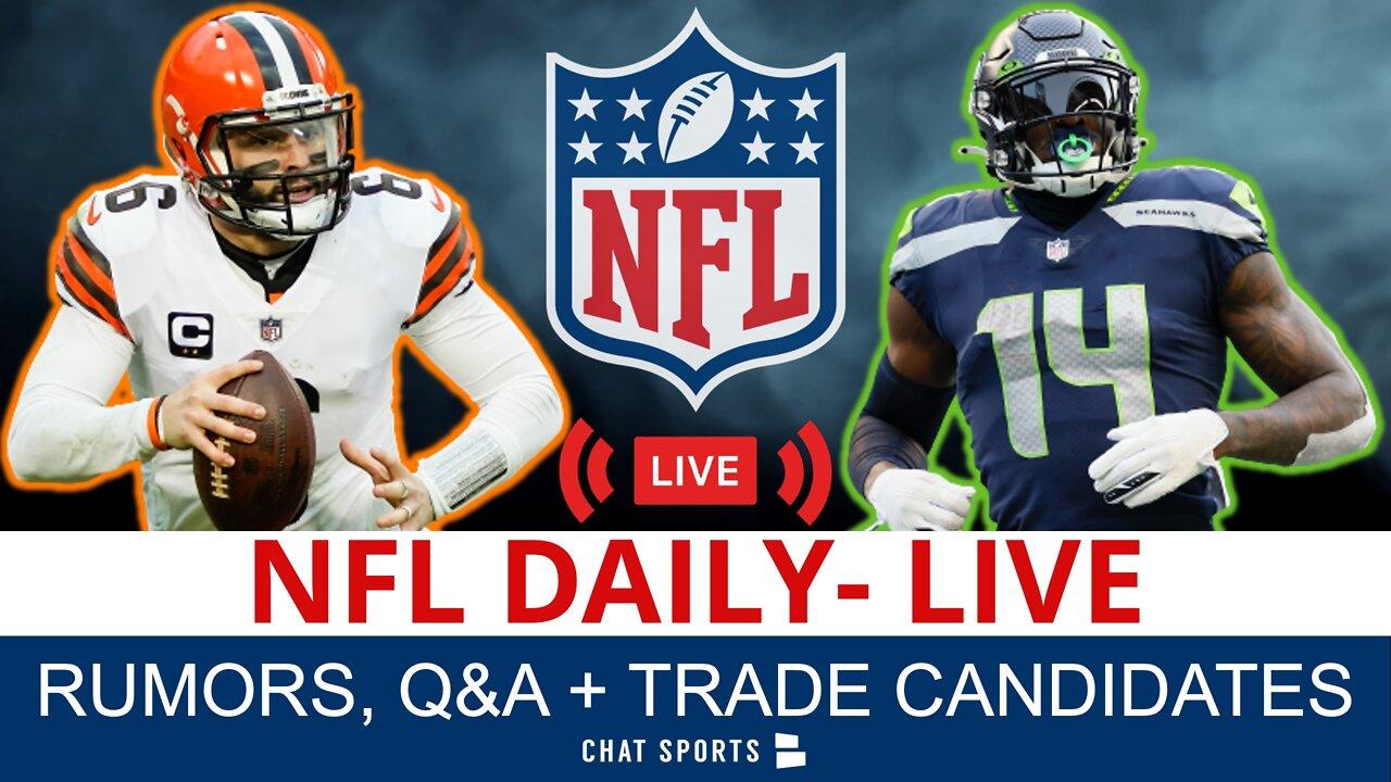 NFL LIVE: Major NFL Rumors On Baker Mayfield & Top Trade Candidates